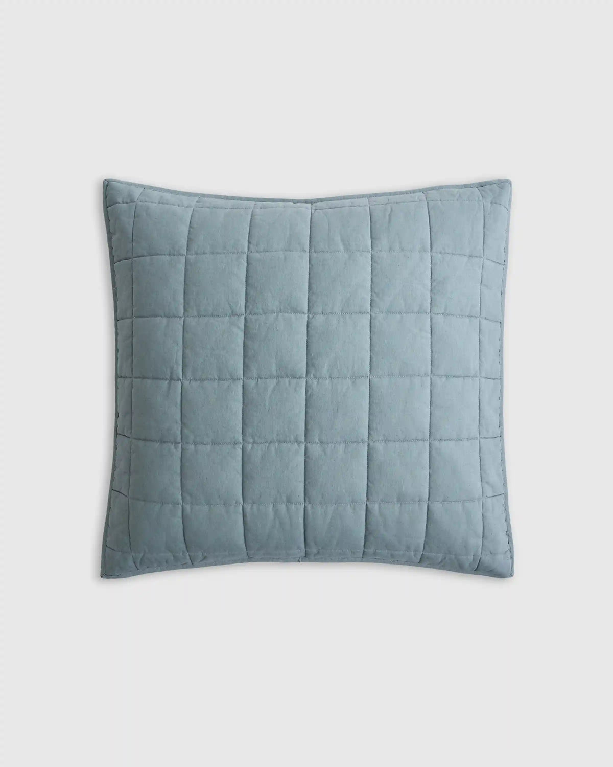 European Linen Box Quilted Euro Sham