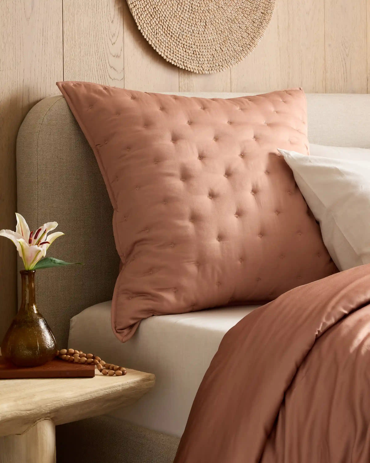 Bamboo Dream Quilted Euro Sham