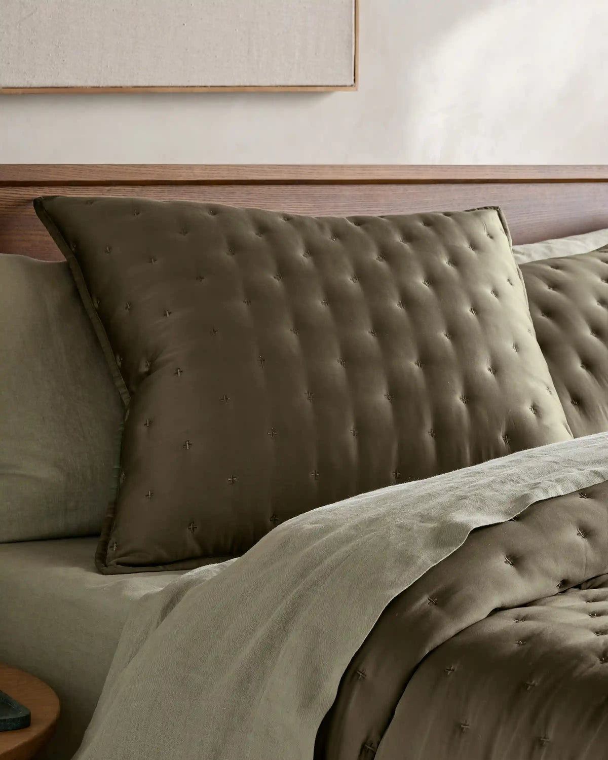 Bamboo Dream Quilted Euro Sham