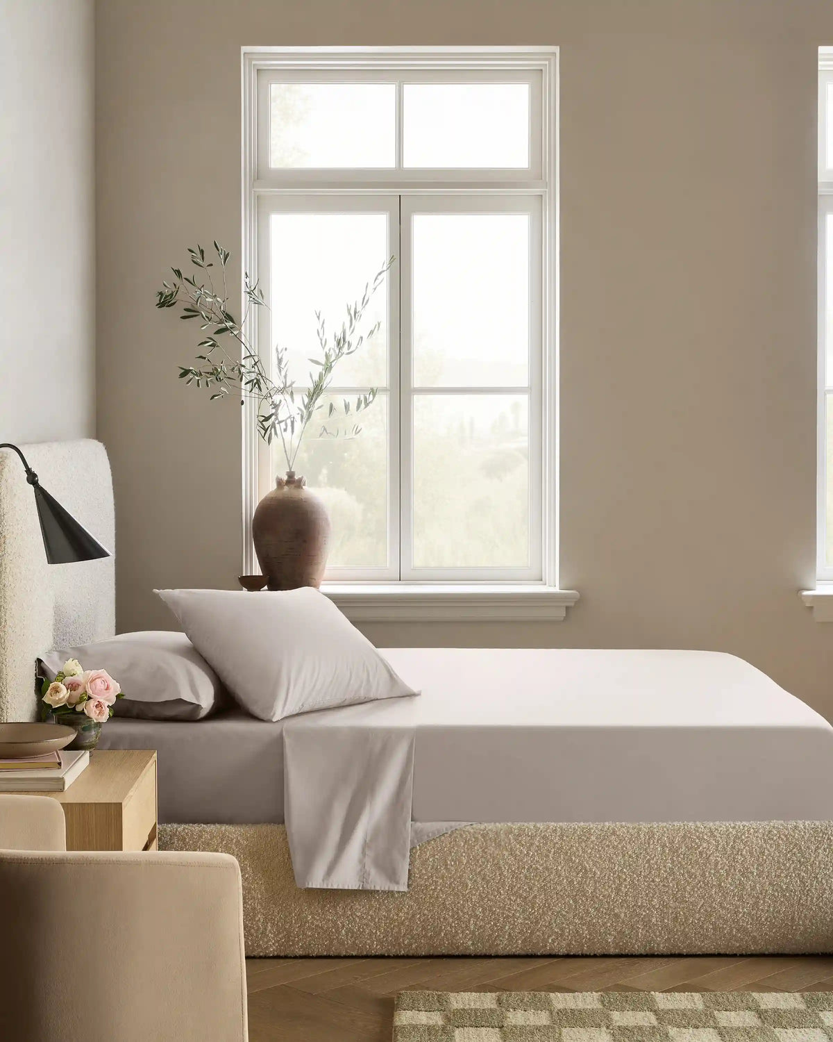 Organic Crisp Percale Pillowcase Set