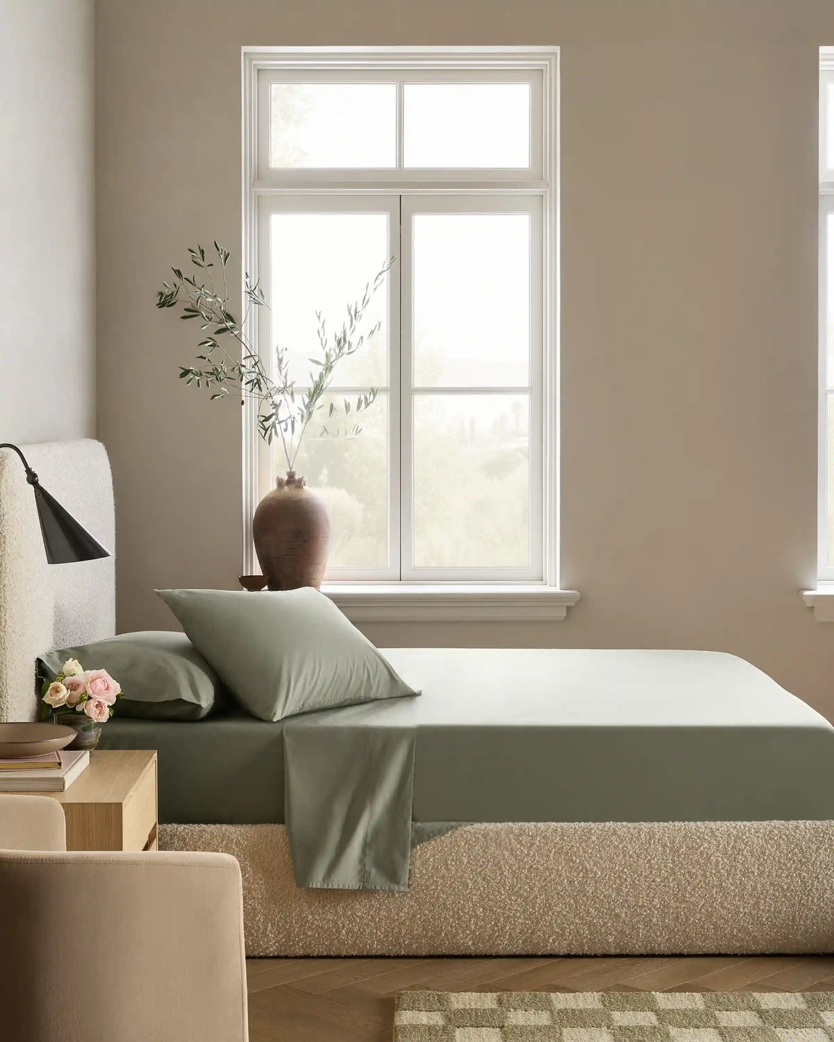 Organic Crisp Percale Pillowcase Set
