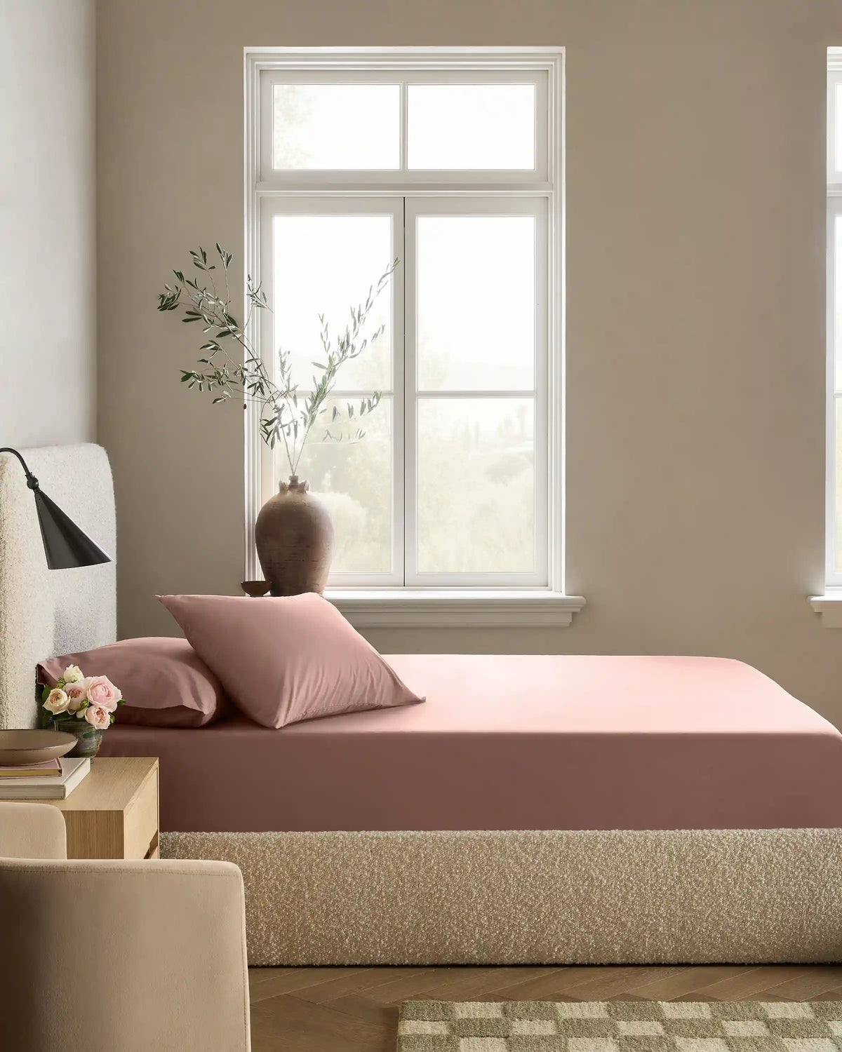 Organic Crisp Percale Pillowcase Set
