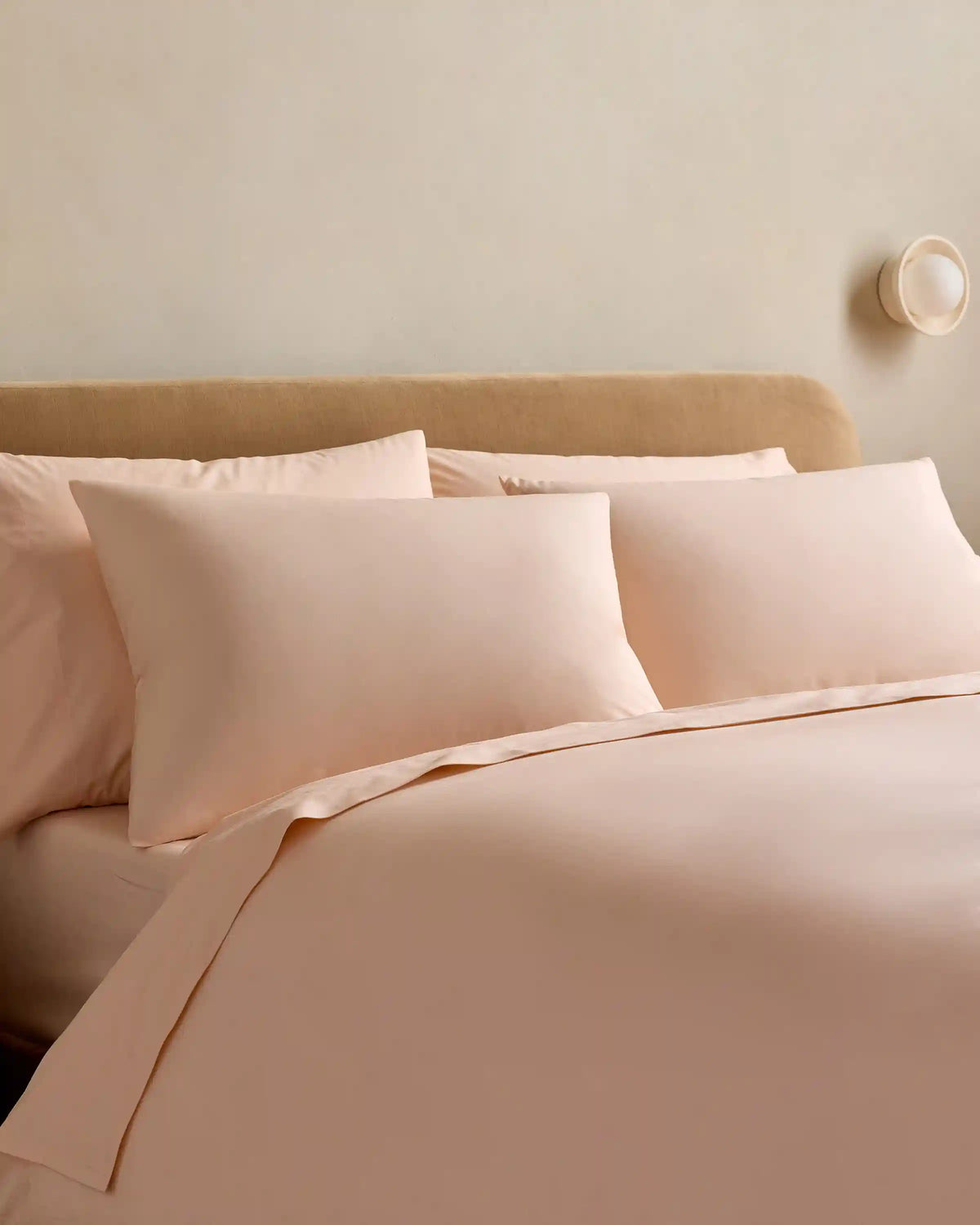 Organic Crisp Percale Sham Set