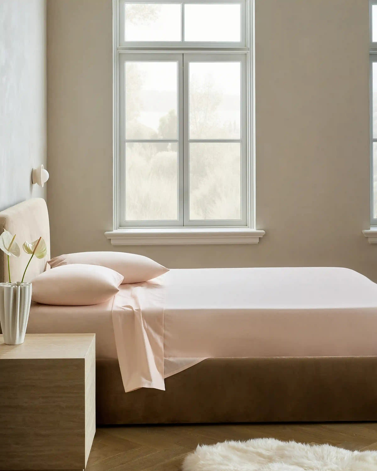 Organic Crisp Percale Pillowcase Set