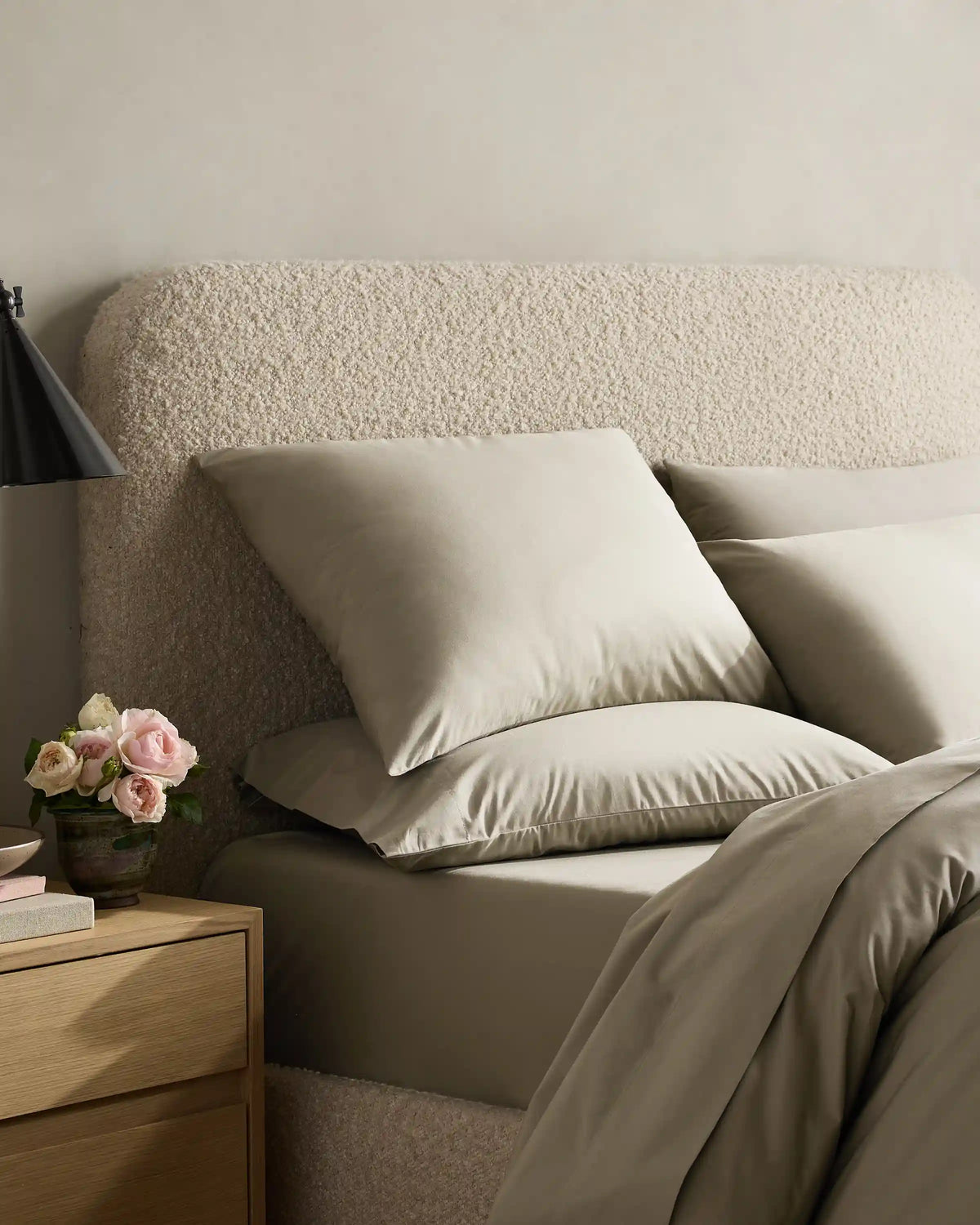 Organic Crisp Percale Sham Set