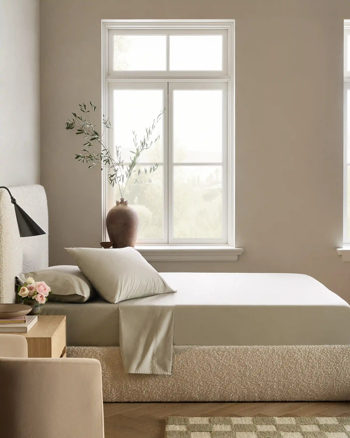 Organic Crisp Percale Pillowcase Set