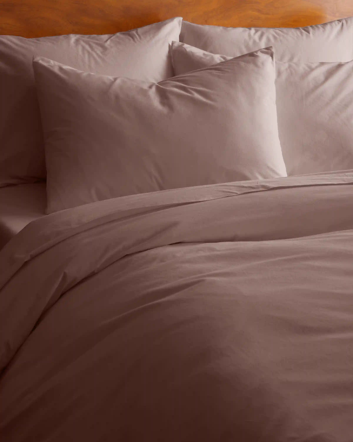 Organic Brushed Cotton Sham Set