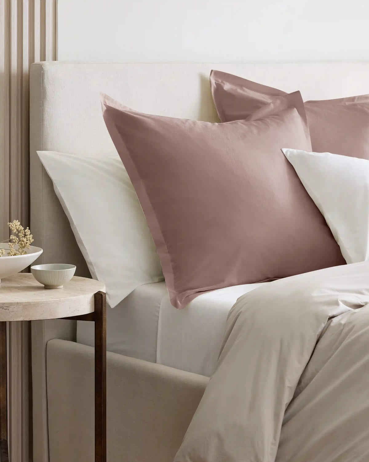Organic Brushed Cotton Euro Sham