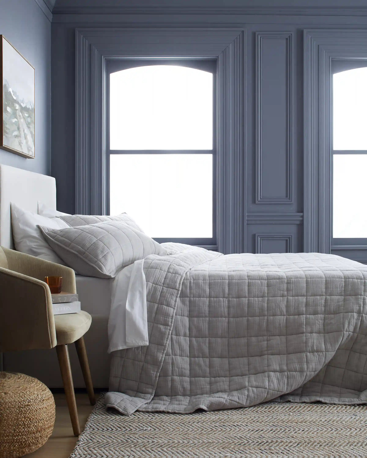Organic Cotton Gauze Box Quilt Set