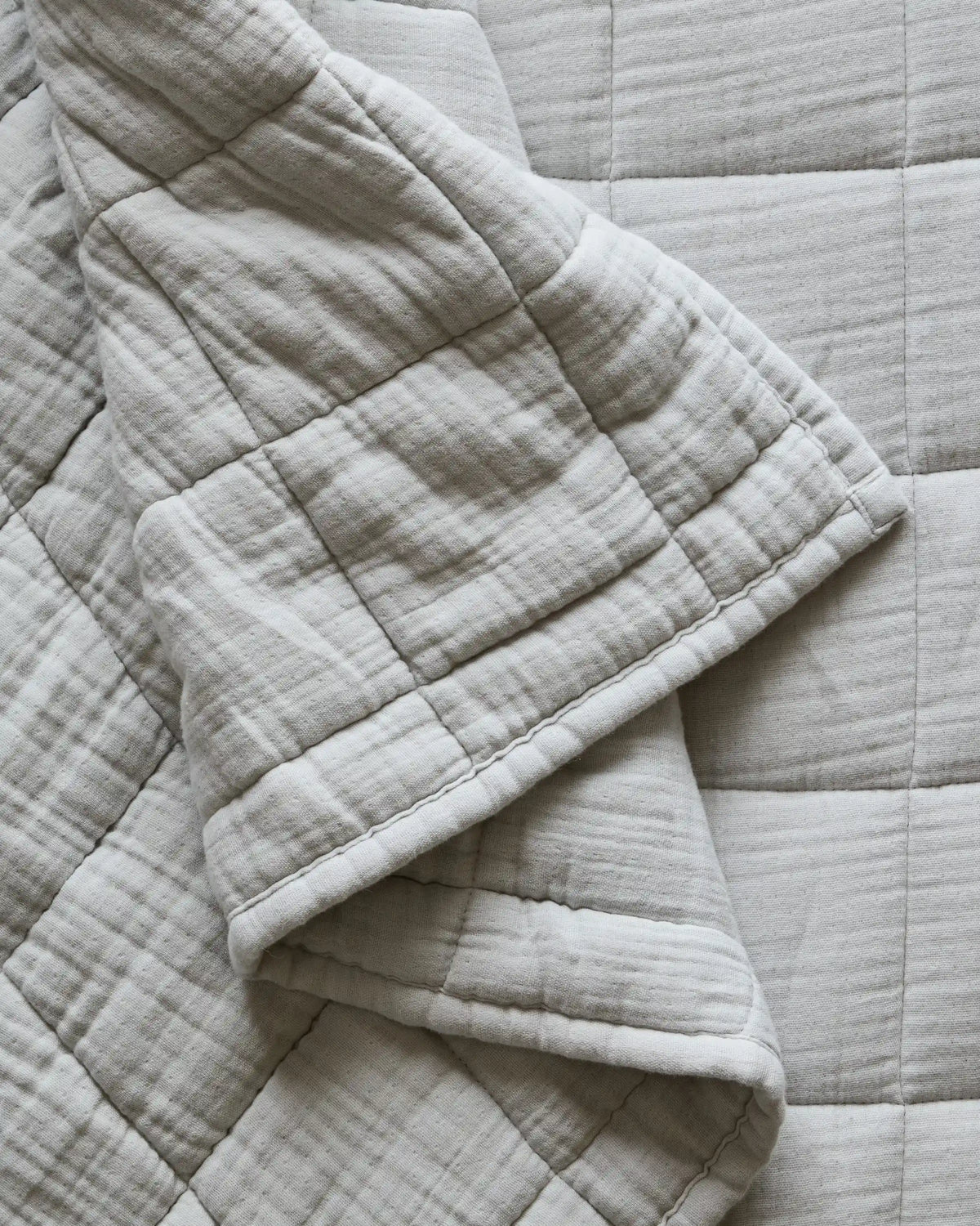 Organic Cotton Gauze Box Quilt Set