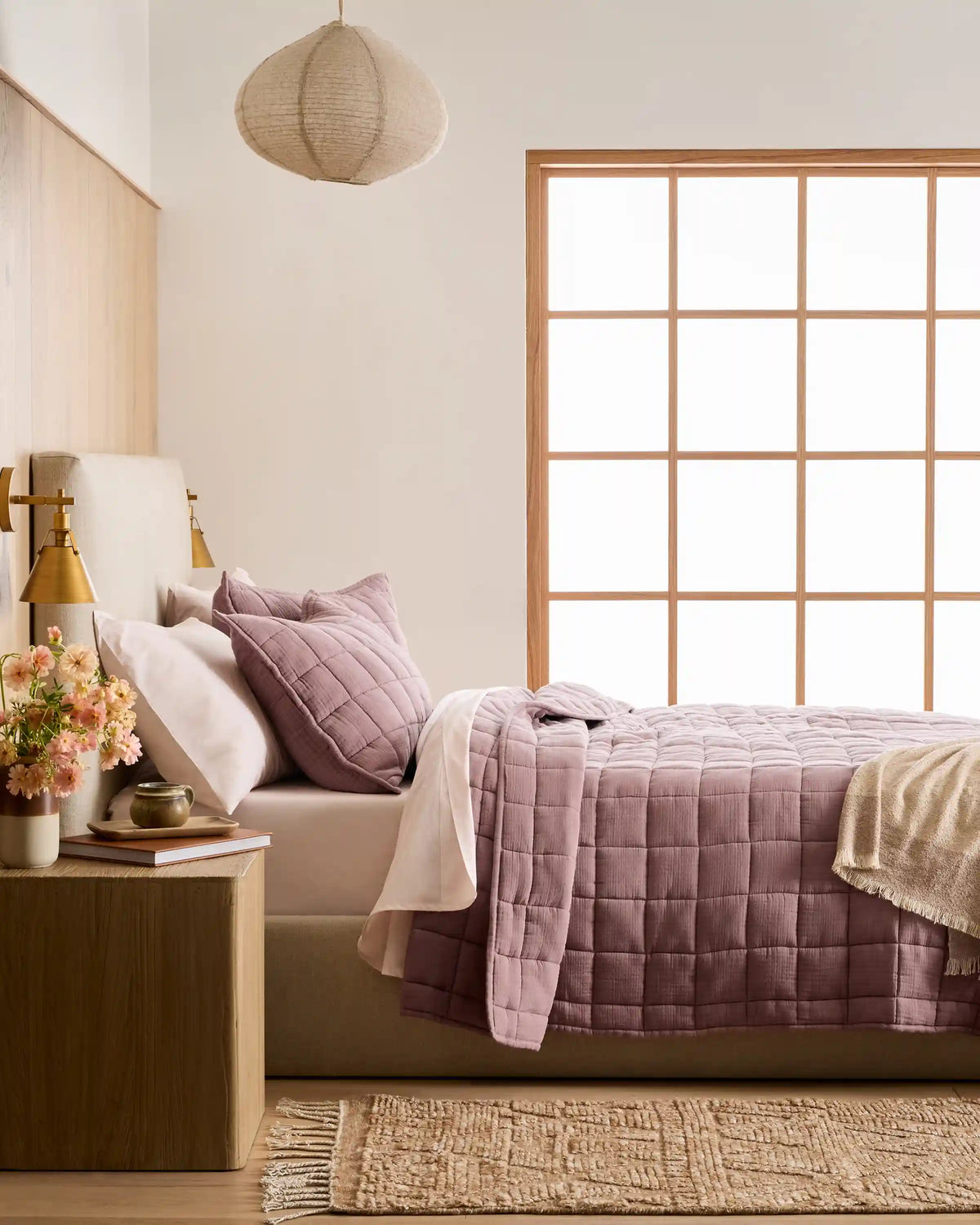 Organic Cotton Gauze Box Quilt Set