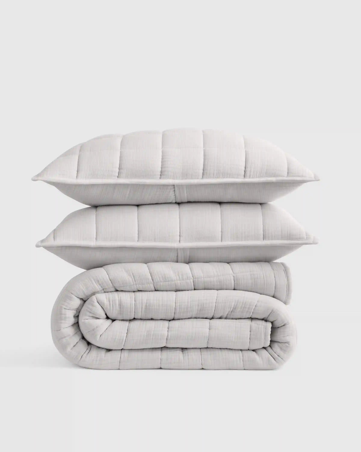 Organic Cotton Gauze Box Quilt Set