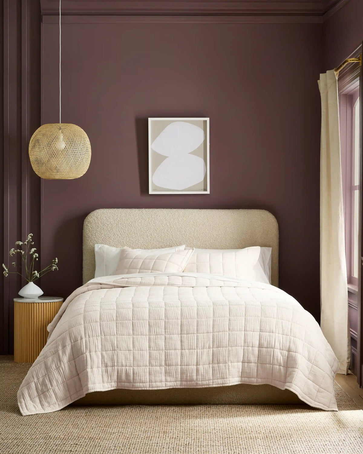 Organic Cotton Gauze Box Quilt Set
