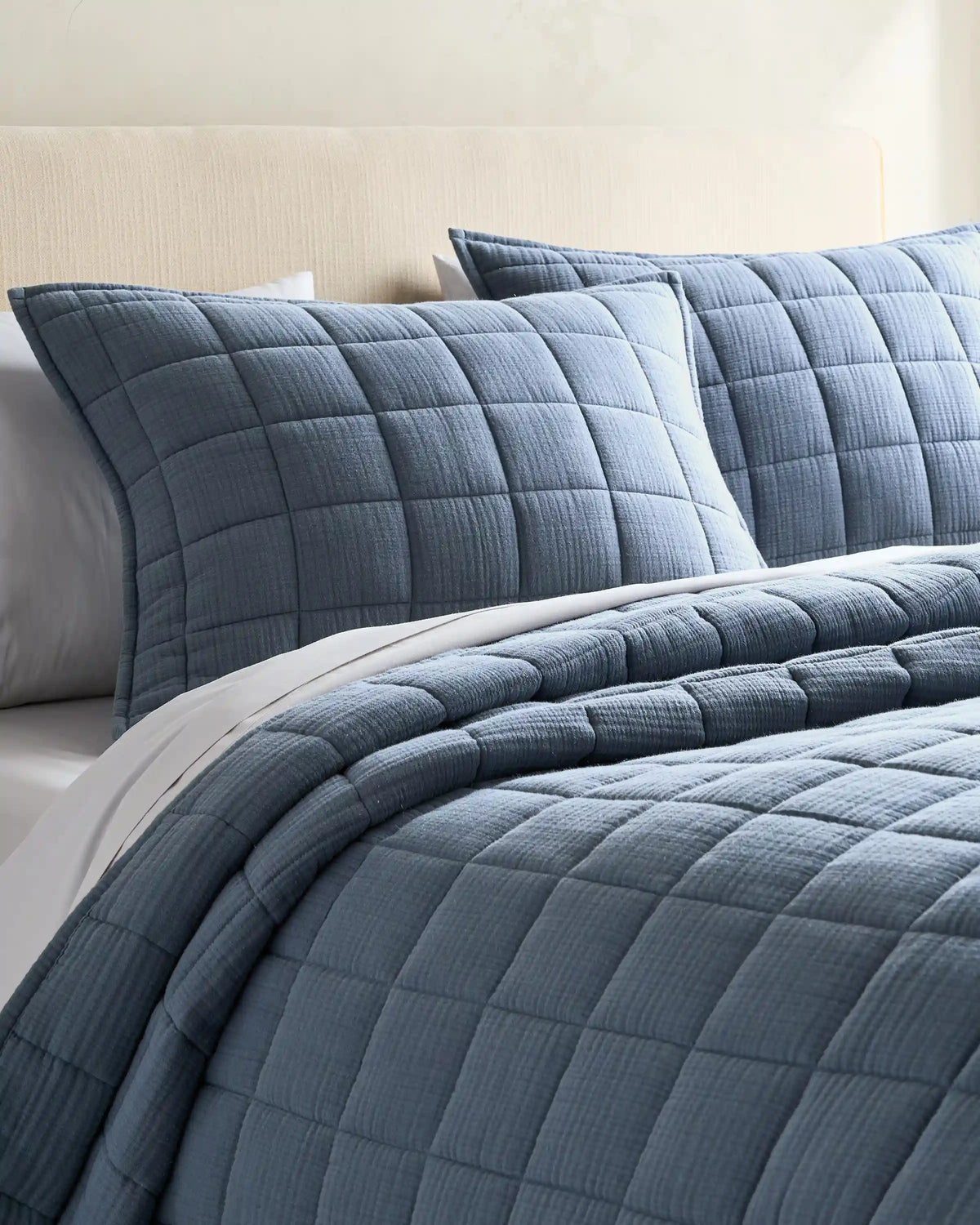 Organic Cotton Gauze Box Quilt Set