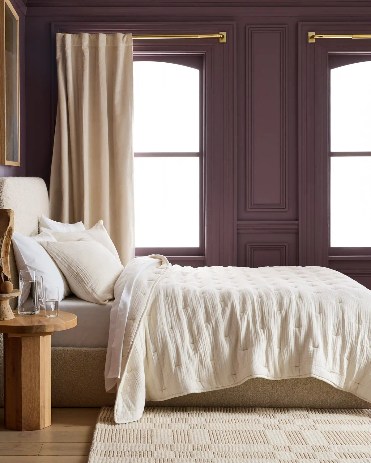 Organic Cotton Gauze Dream Quilt Set