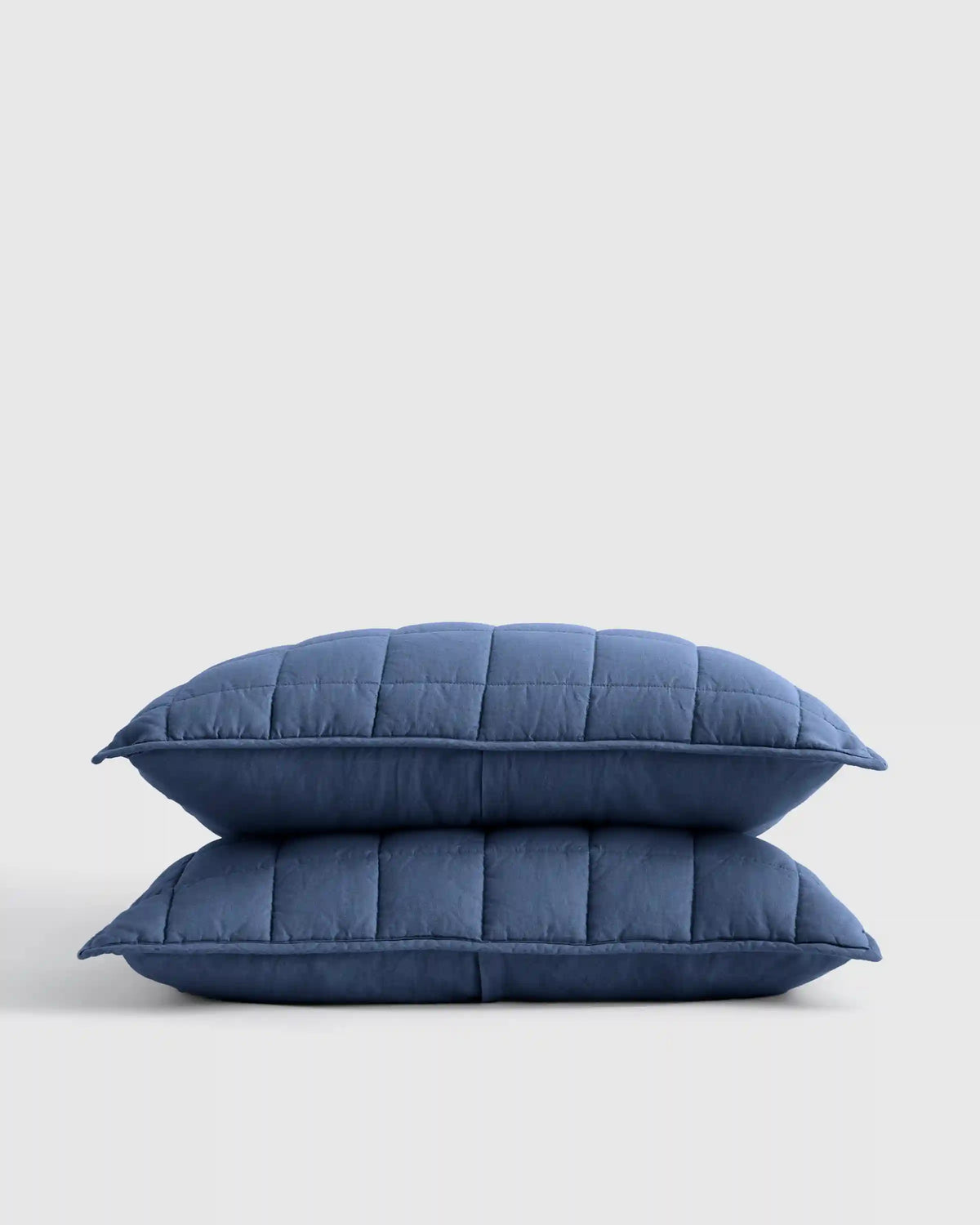 European Linen Box Quilted Sham Set