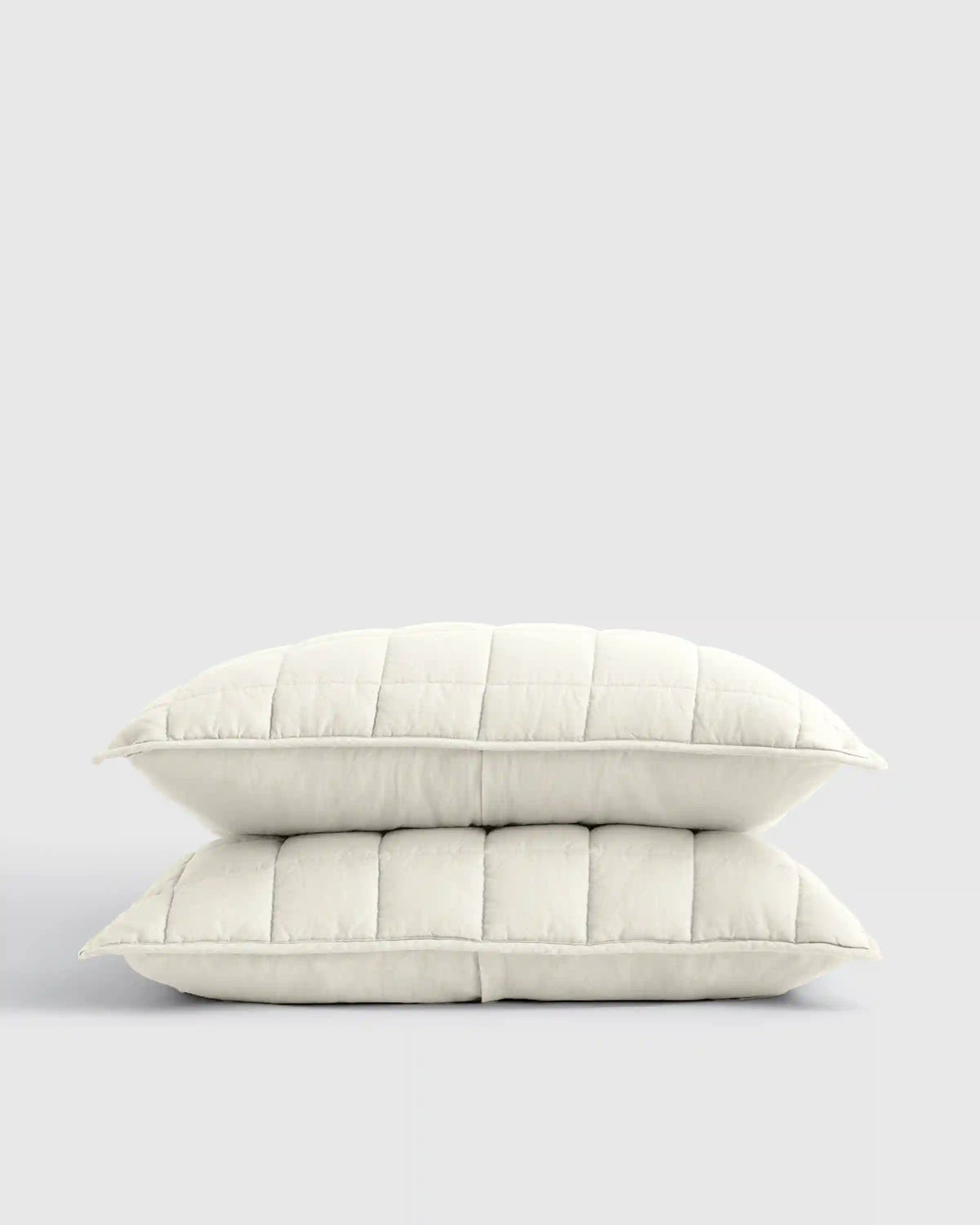 European Linen Box Quilted Sham Set