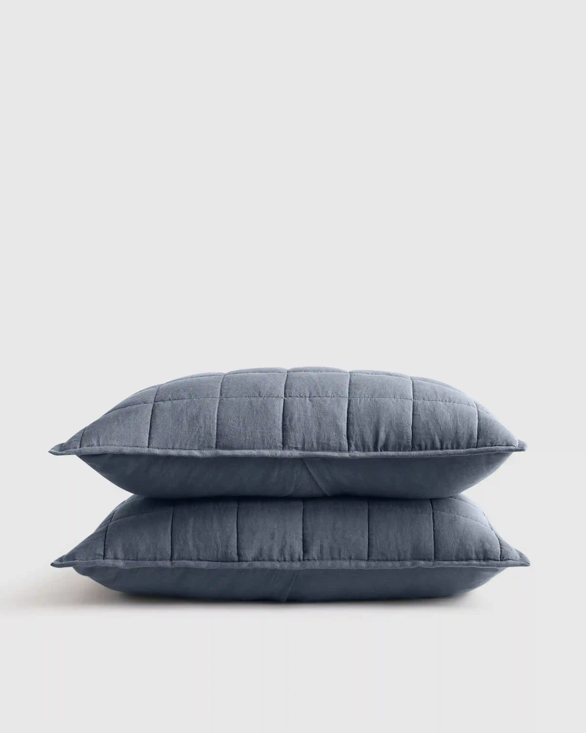 European Linen Box Quilted Sham Set