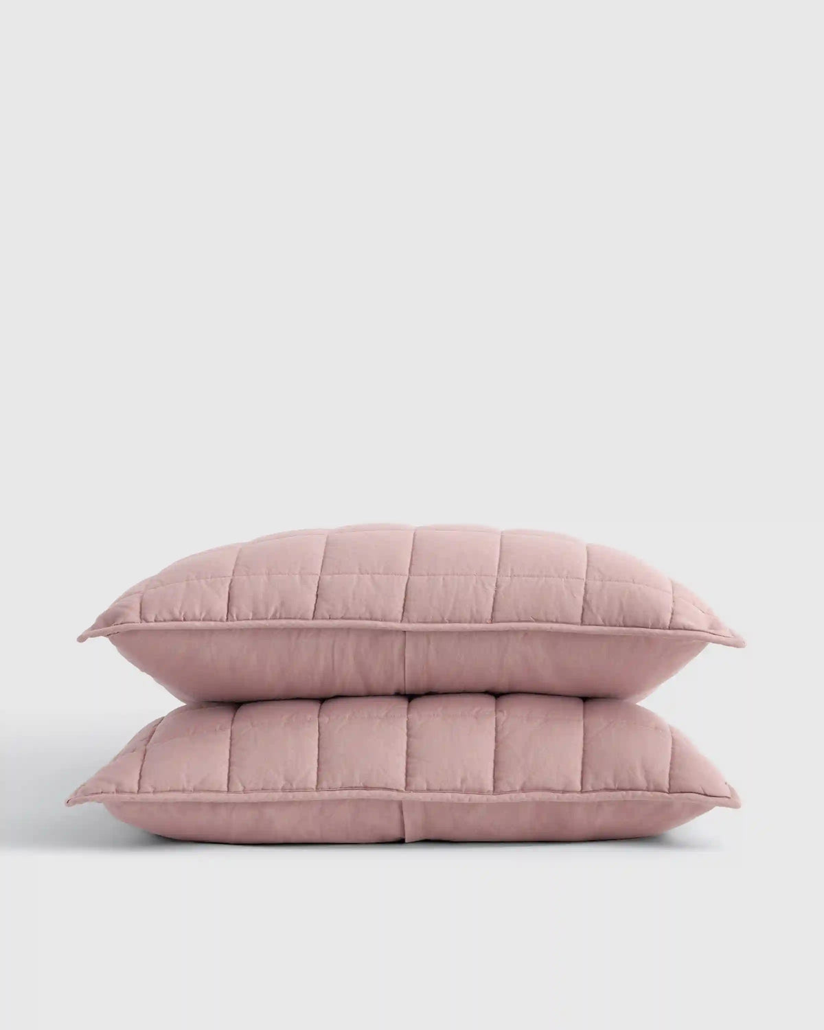 European Linen Box Quilted Sham Set