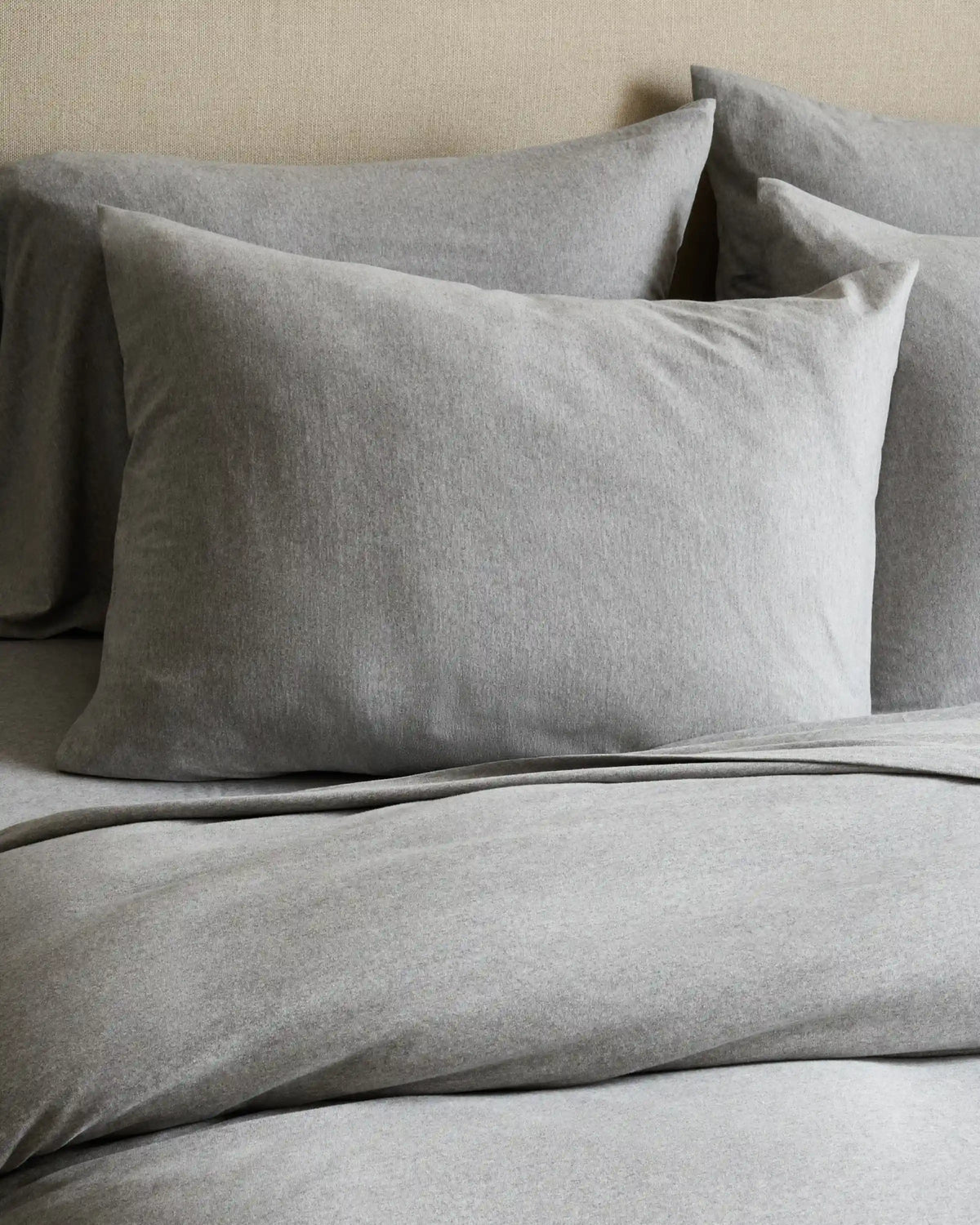 Organic Jersey Duvet Cover Set