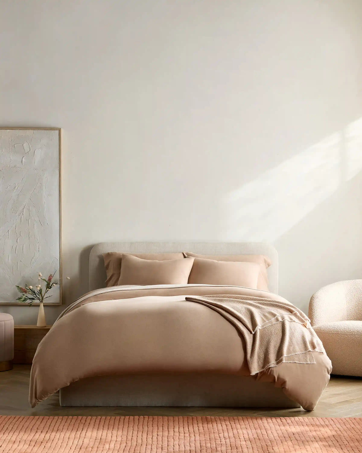 Organic Jersey Duvet Cover Set