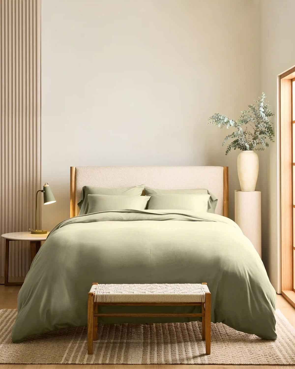 Organic Jersey Duvet Cover Set