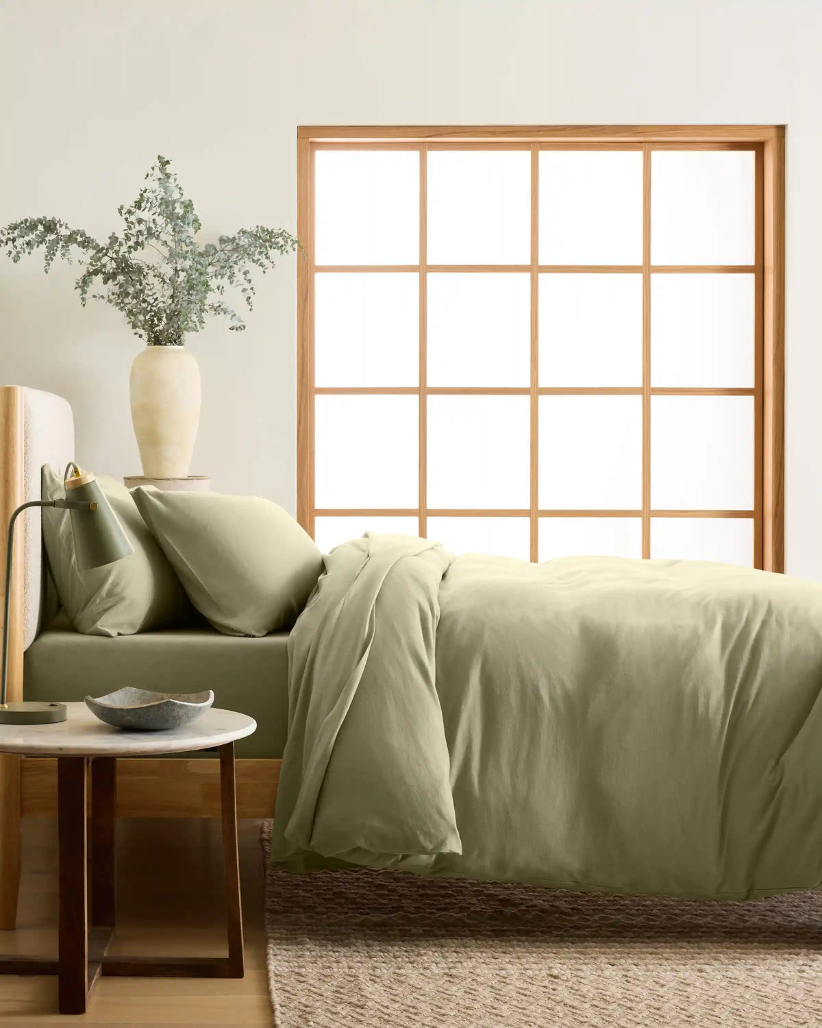 Organic Jersey Duvet Cover Set