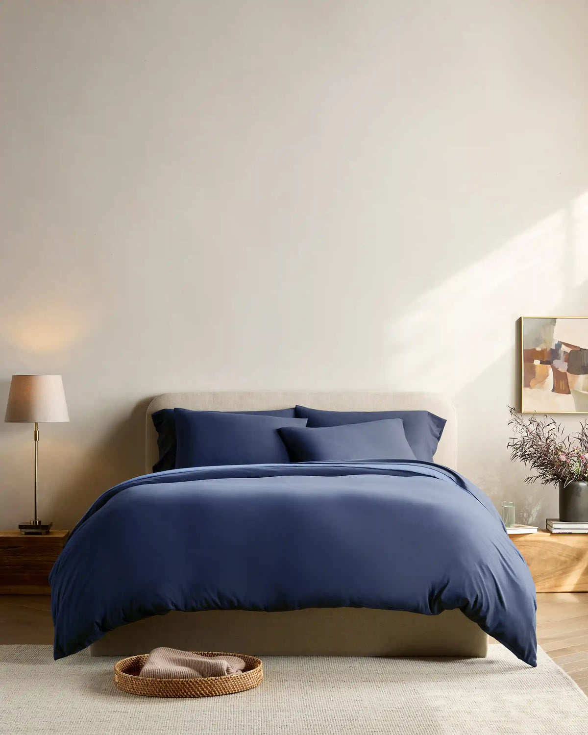 Organic Jersey Duvet Cover Set