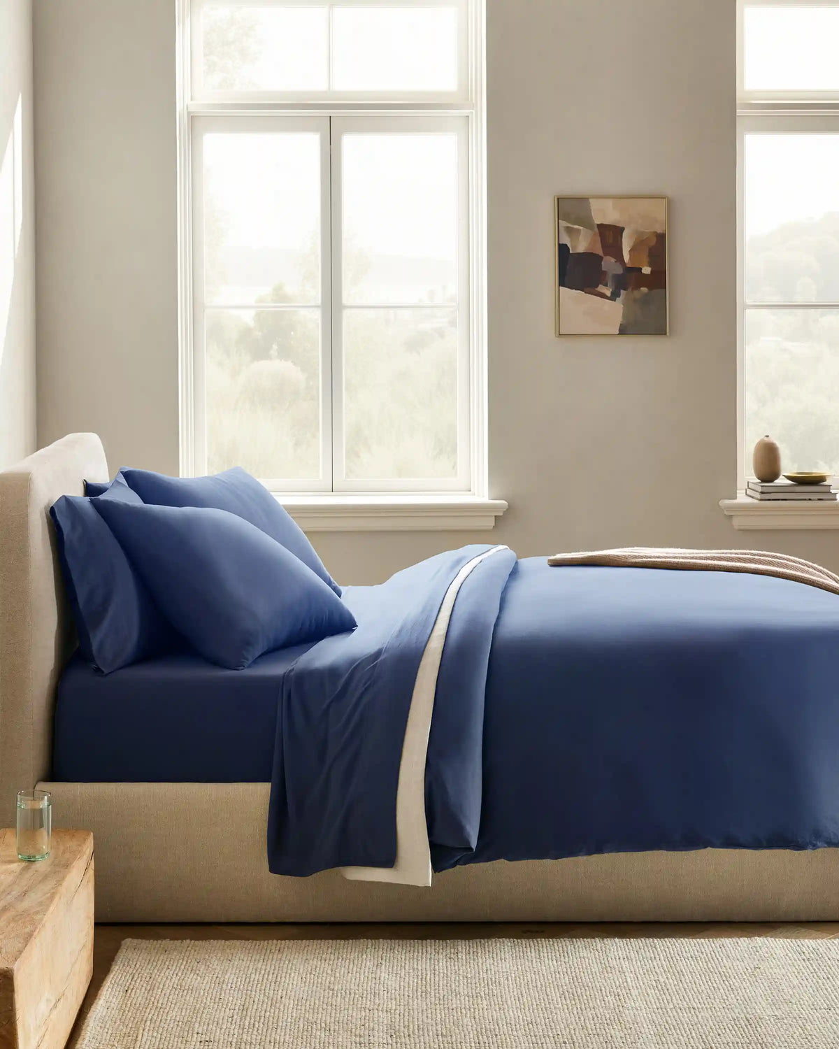 Organic Jersey Duvet Cover Set