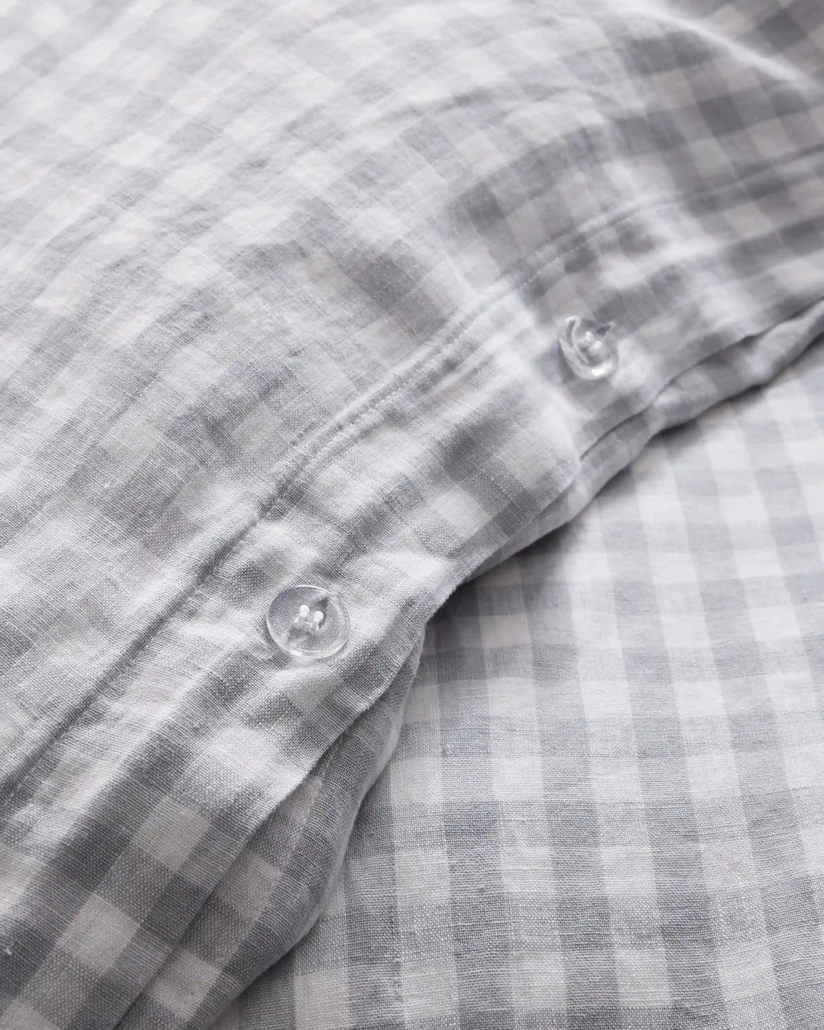 European Linen Gingham Deluxe Bedding Bundle