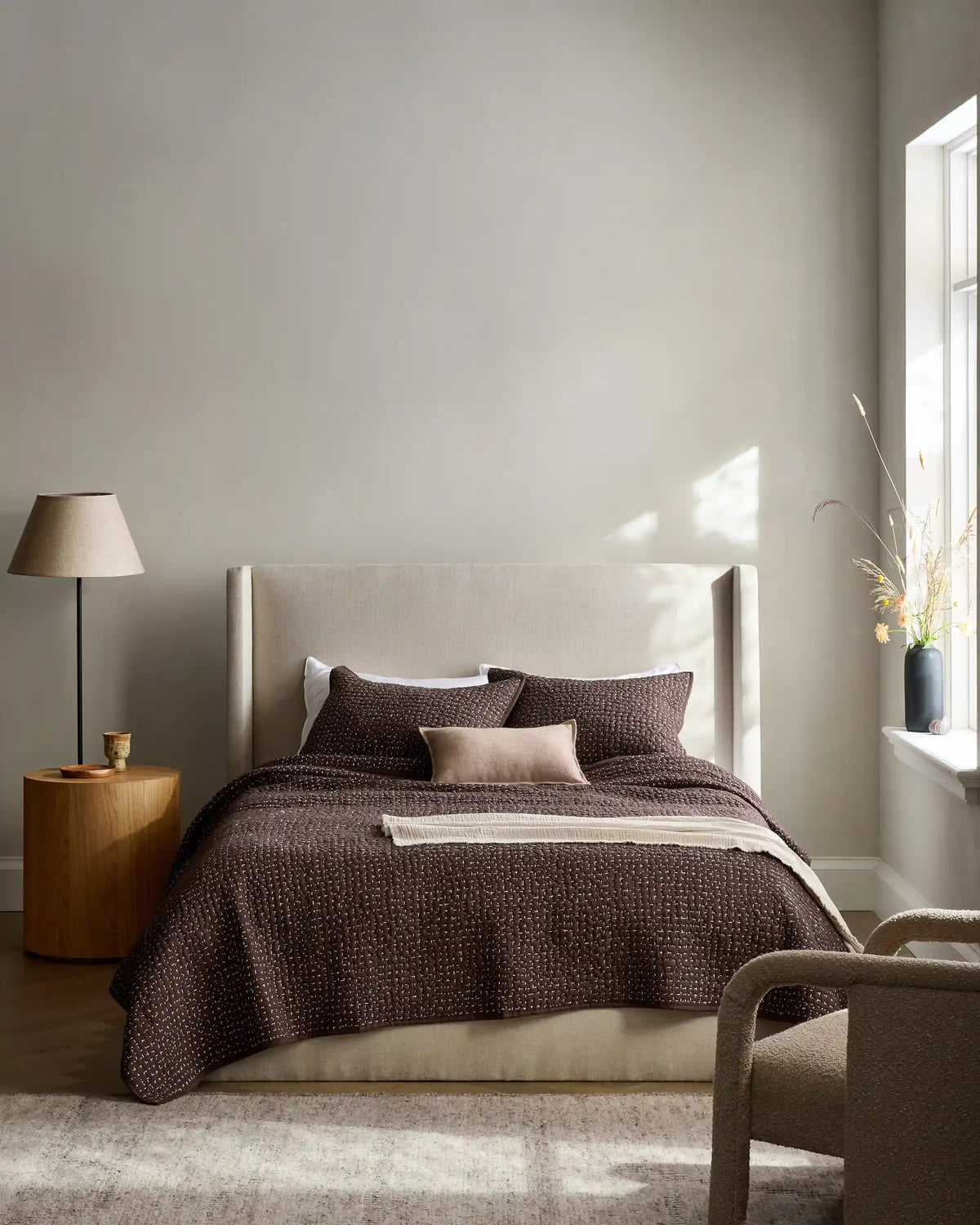 Organic Cotton Hand Stitched Quilt Set