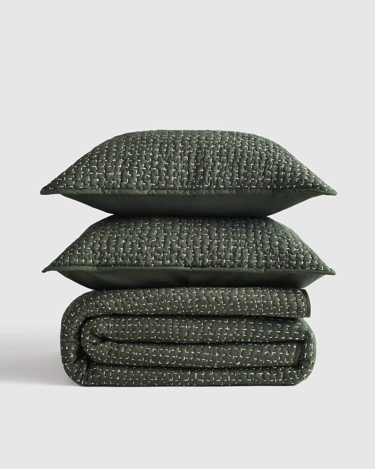 Organic Cotton Hand Stitched Quilt Set