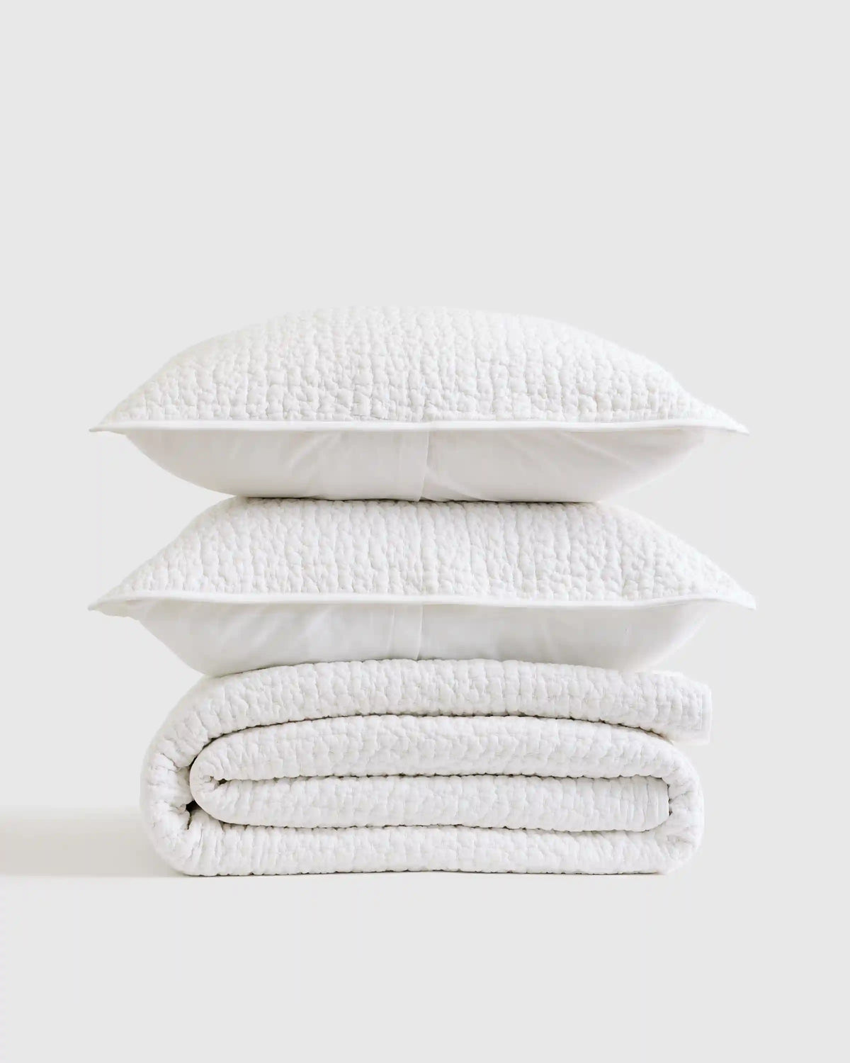 Organic Cotton Hand Stitched Quilt Set