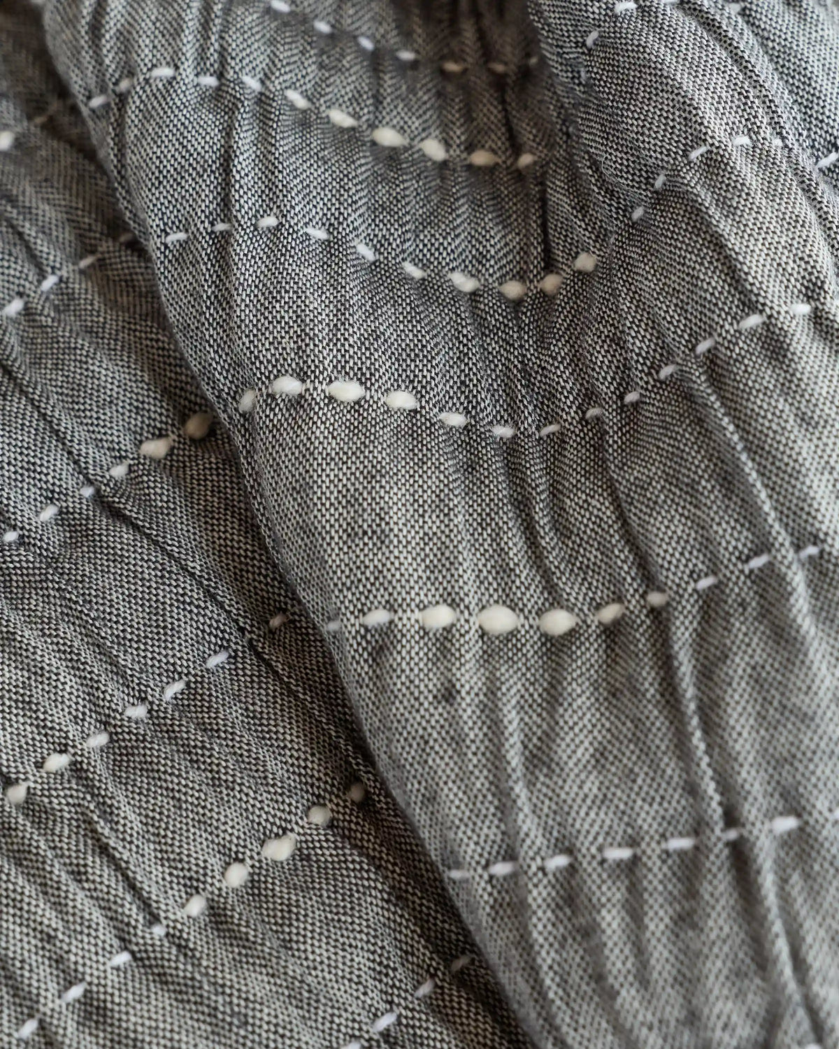 Organic Cotton Channel Stitch Sham Set