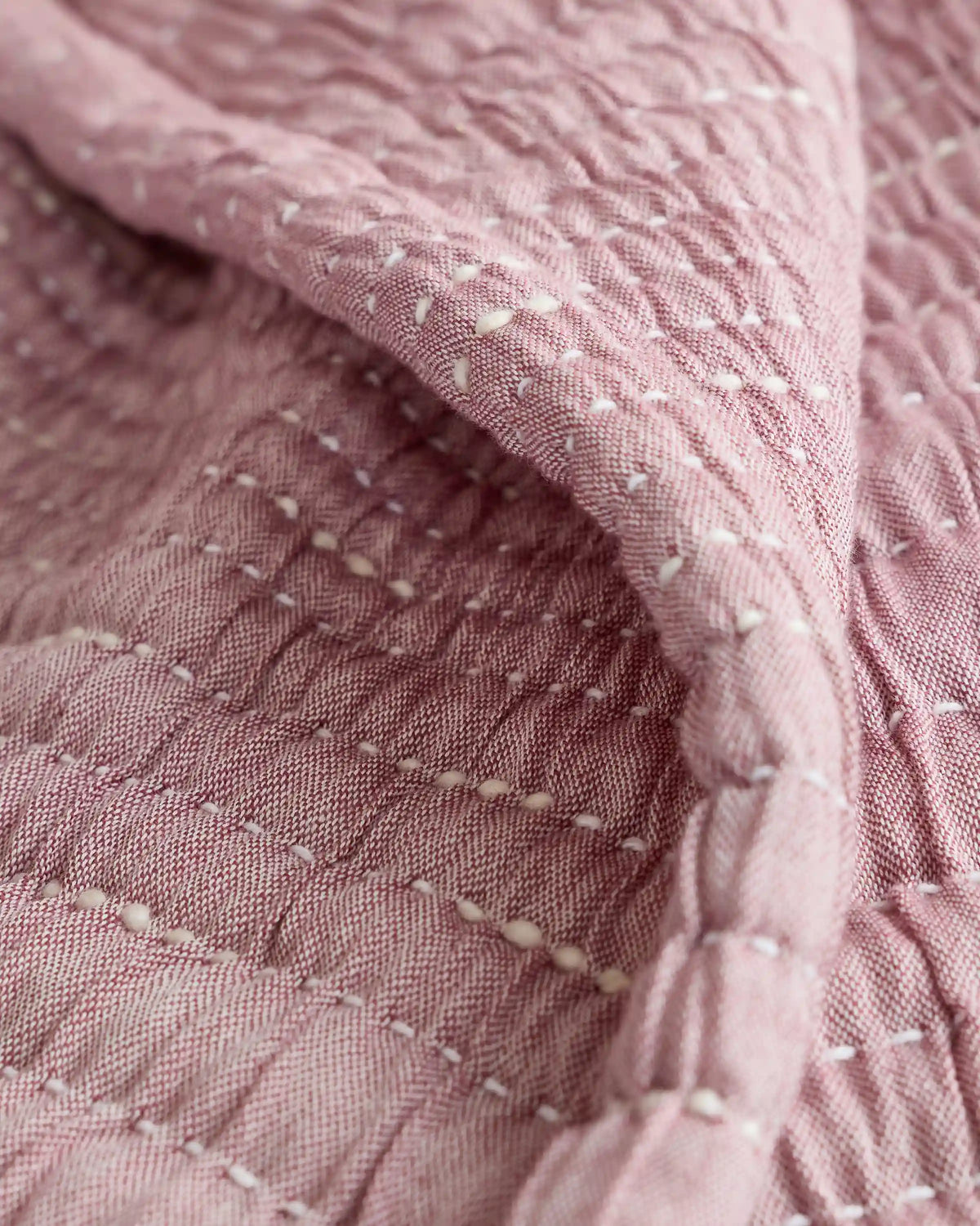 Organic Cotton Channel Stitch Sham Set