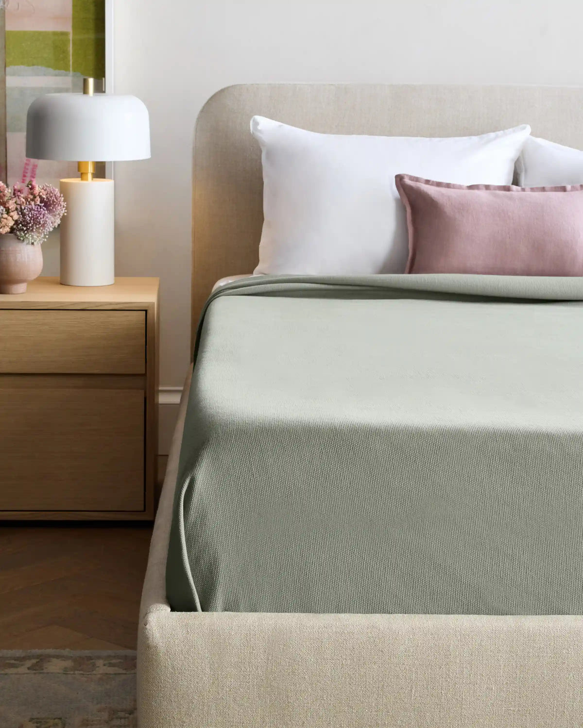 Luxury Organic Cotton Bed Blanket