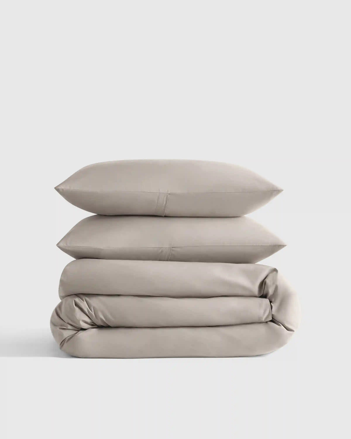 Organic Crisp Percale Duvet Cover Set