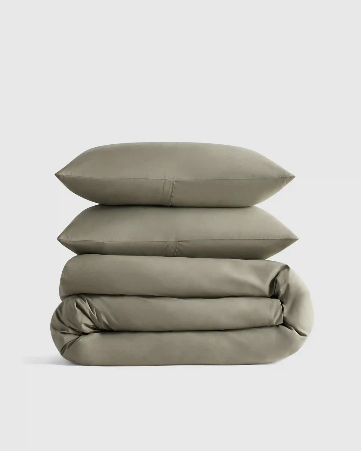 Organic Crisp Percale Duvet Cover Set