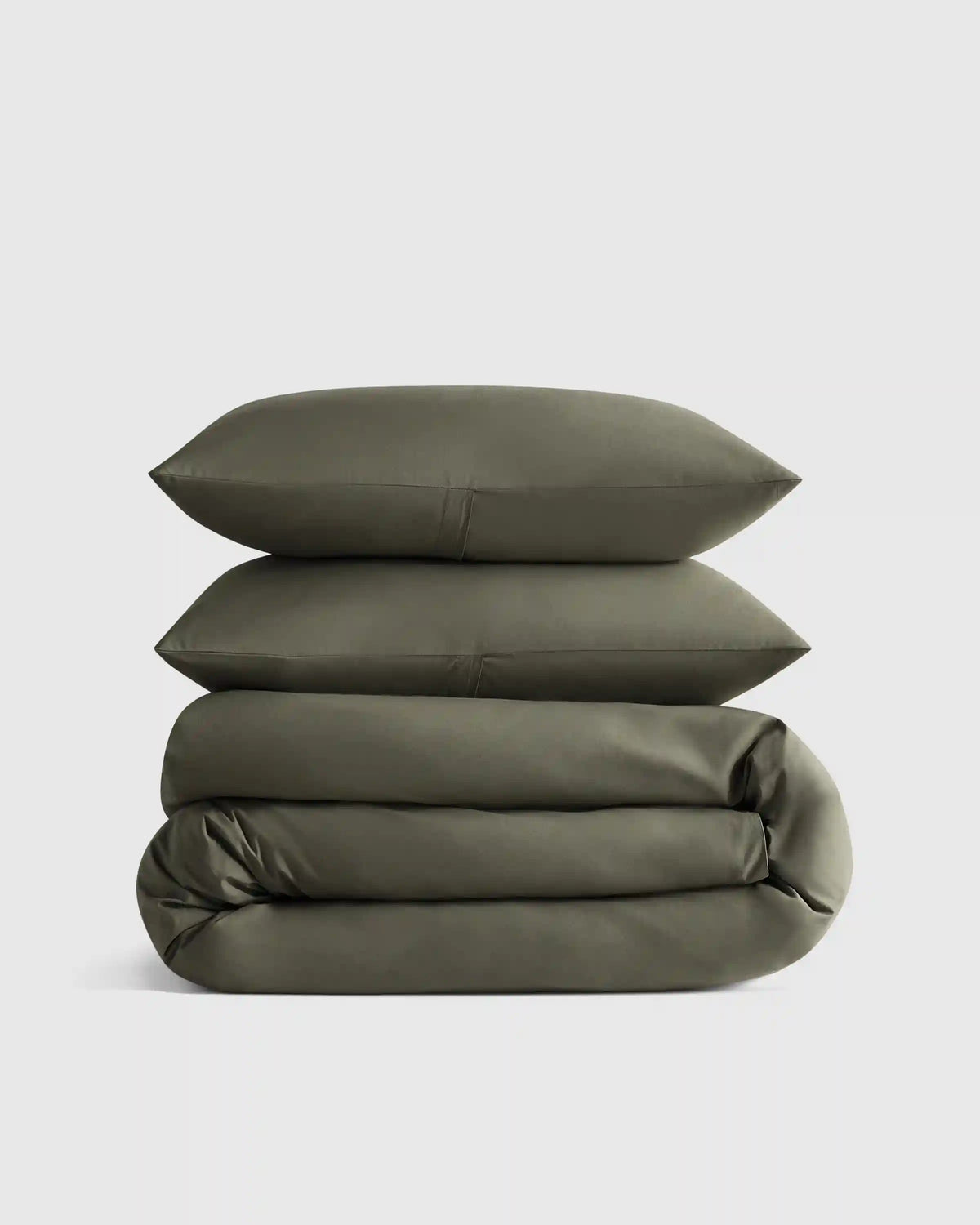 Organic Crisp Percale Duvet Cover Set