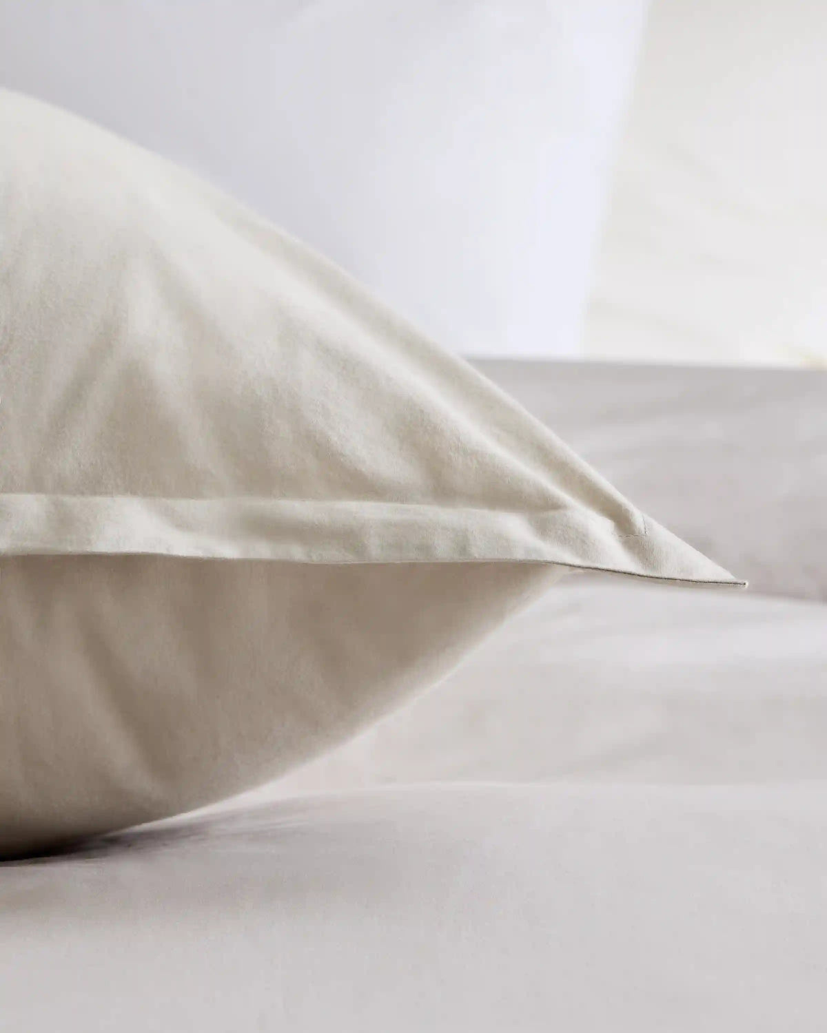 Organic Brushed Cotton Euro Sham