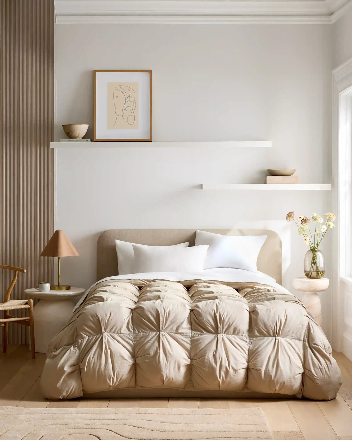 Cotton Pintuck Comforter