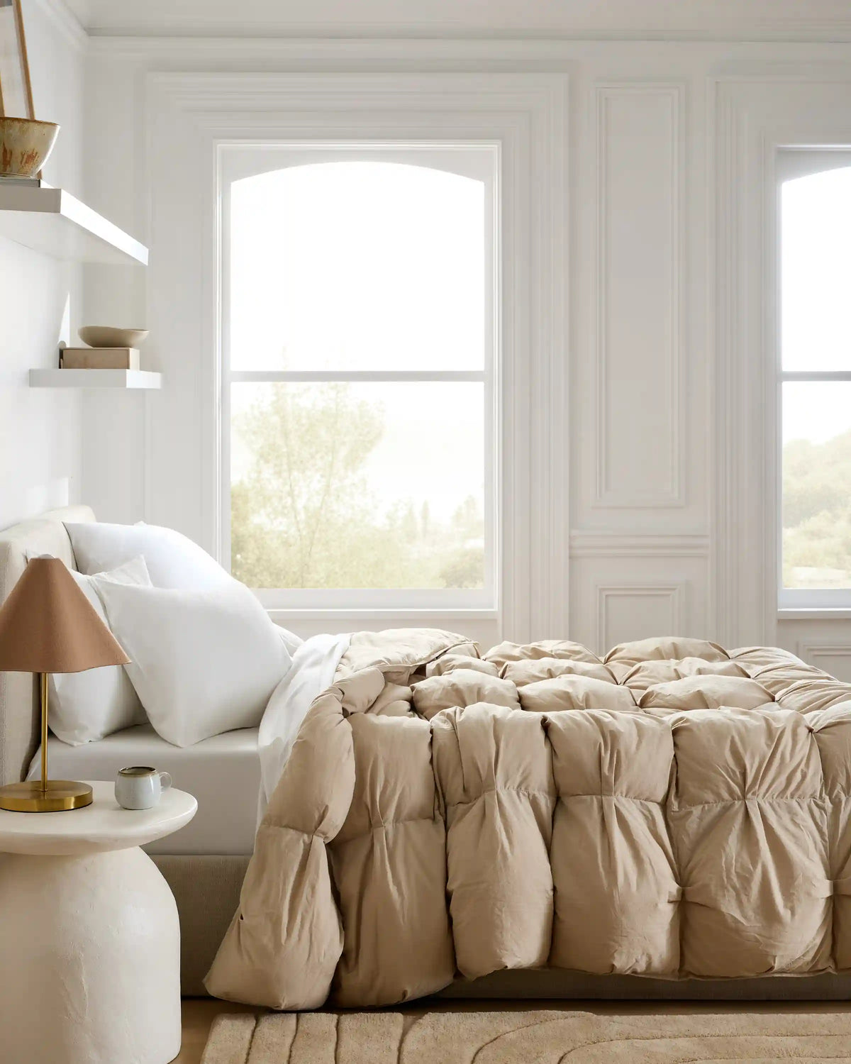 Cotton Pintuck Comforter