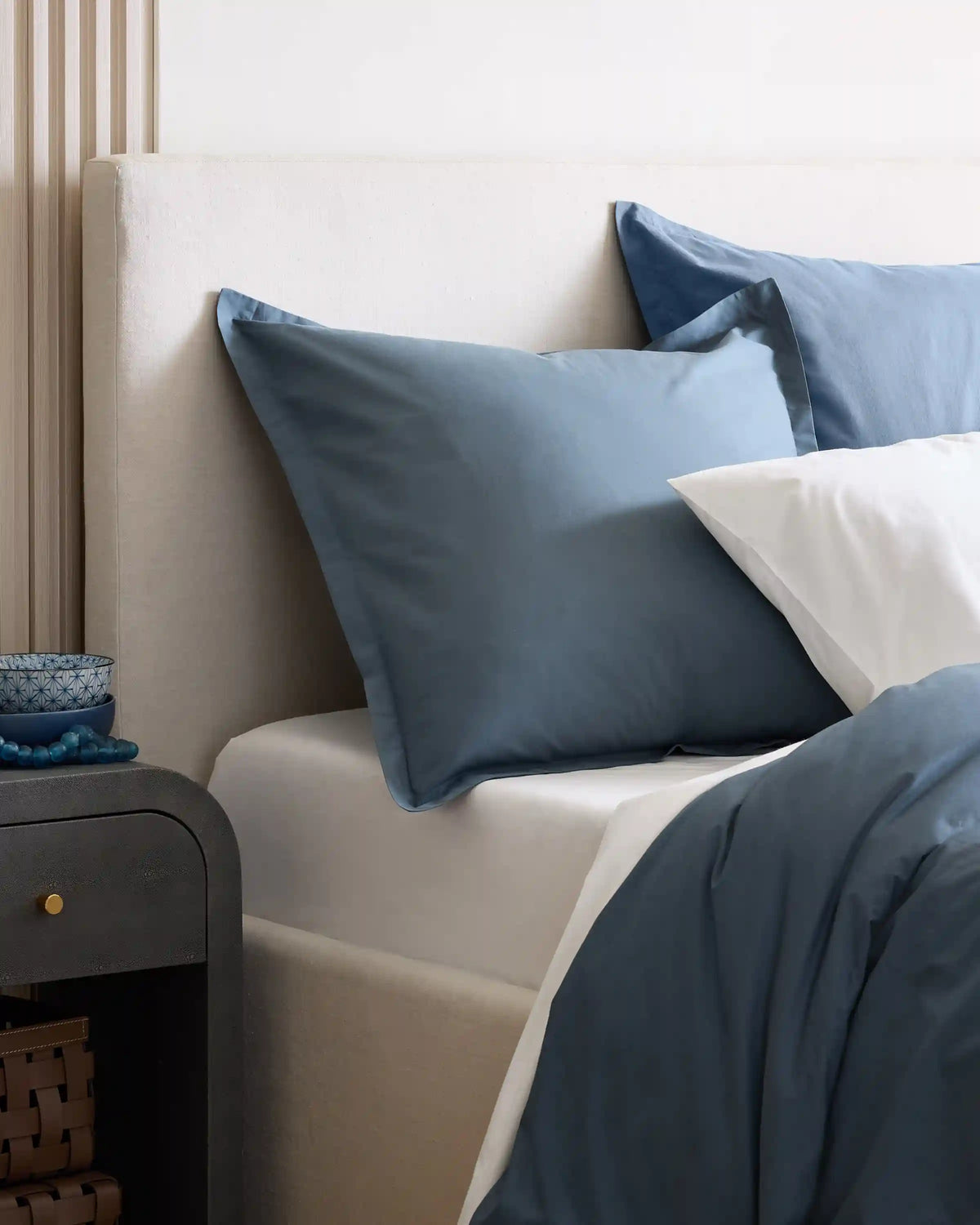 Organic Crisp Percale Euro Sham