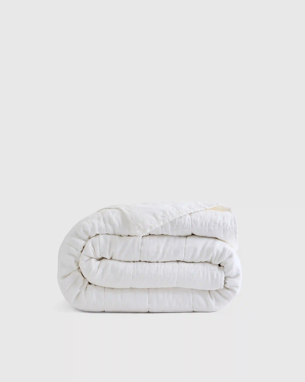 Lightweight European Linen Box Quilt