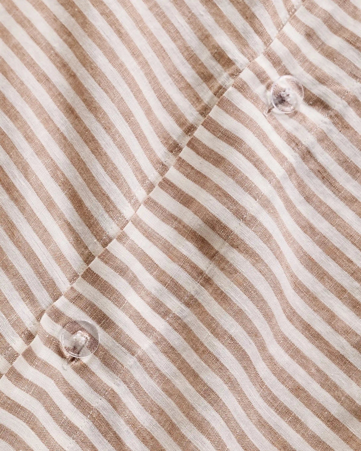 European Linen Stripe Duvet Cover