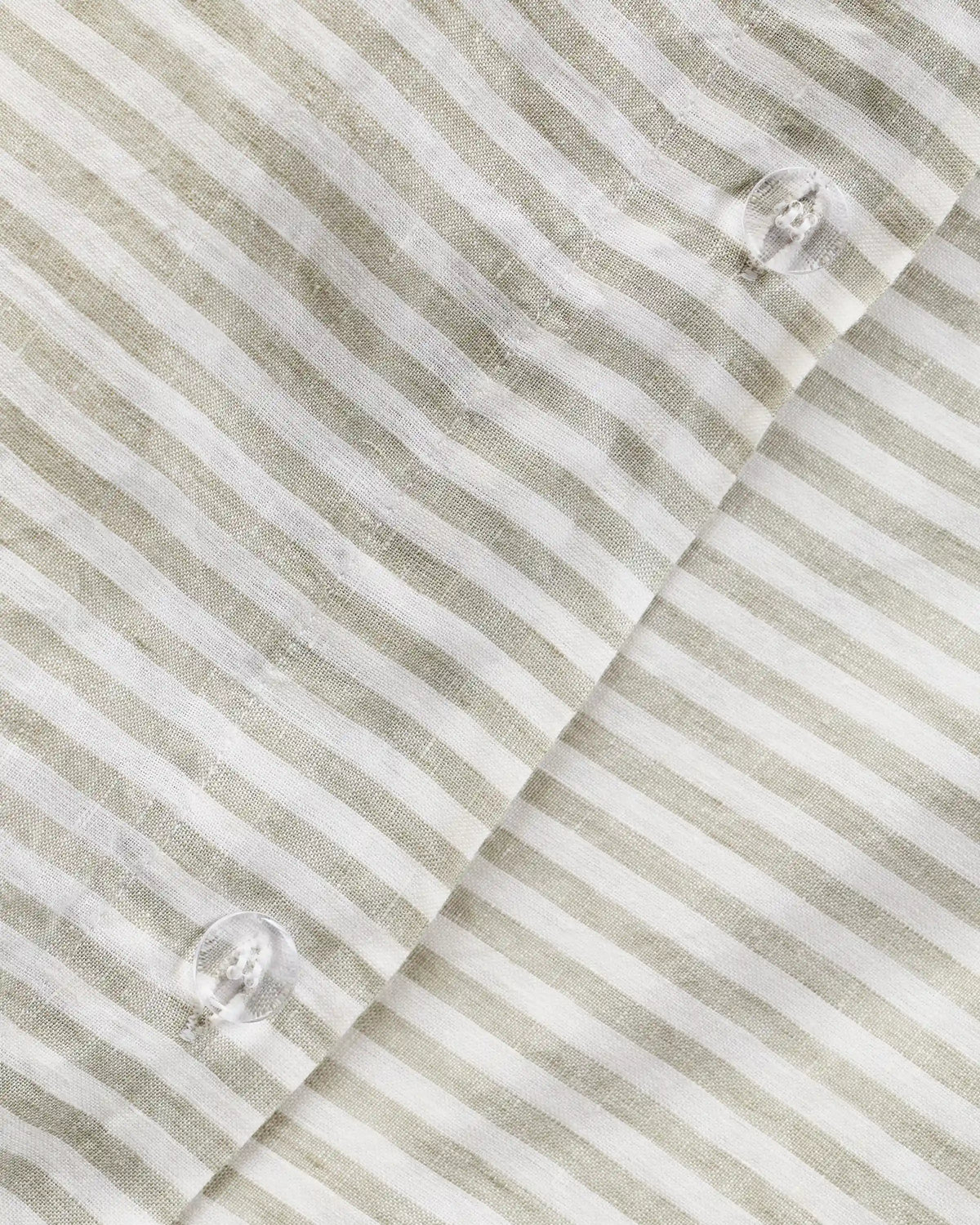 European Linen Stripe Duvet Cover