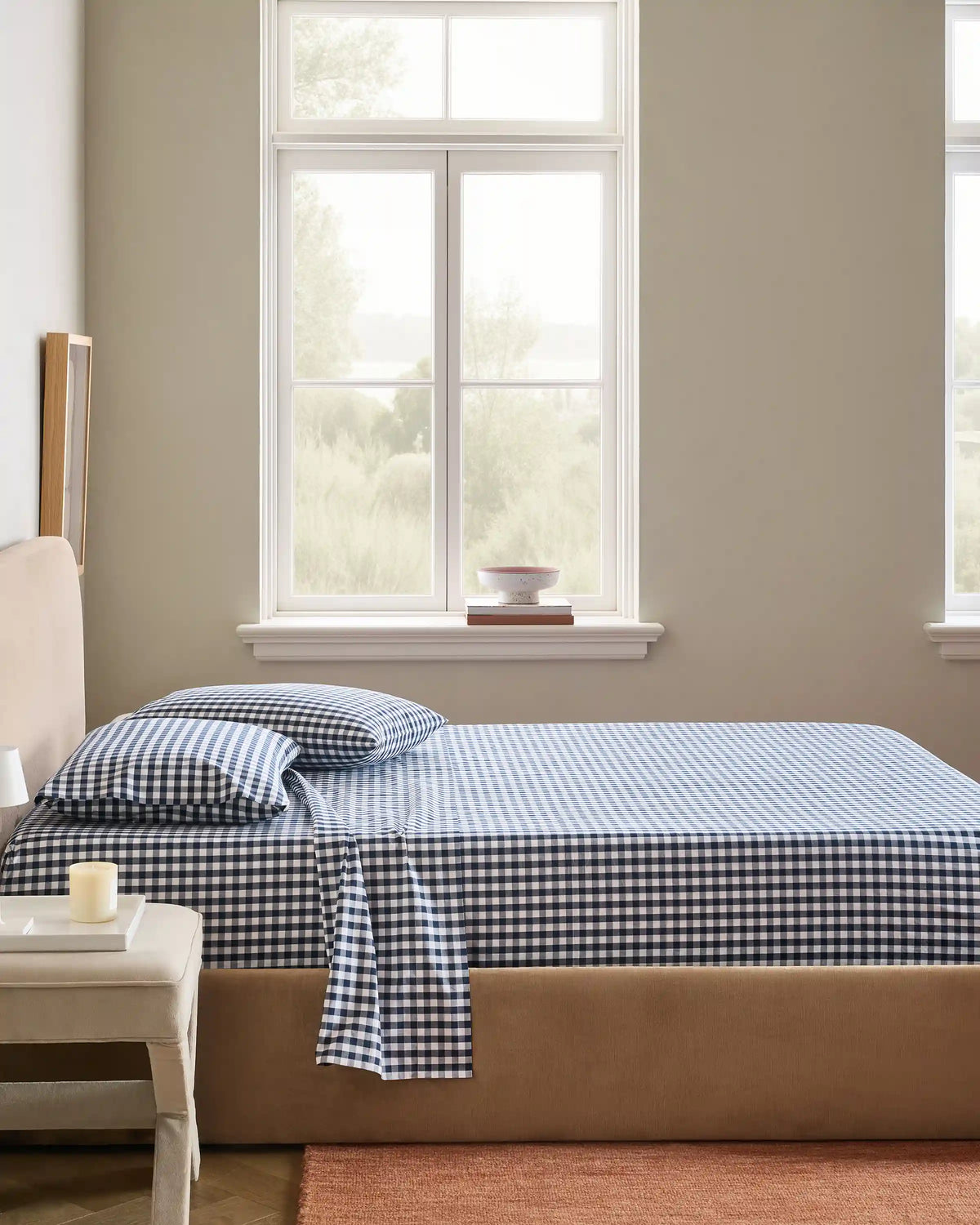 Organic Crisp Percale Sheet Set