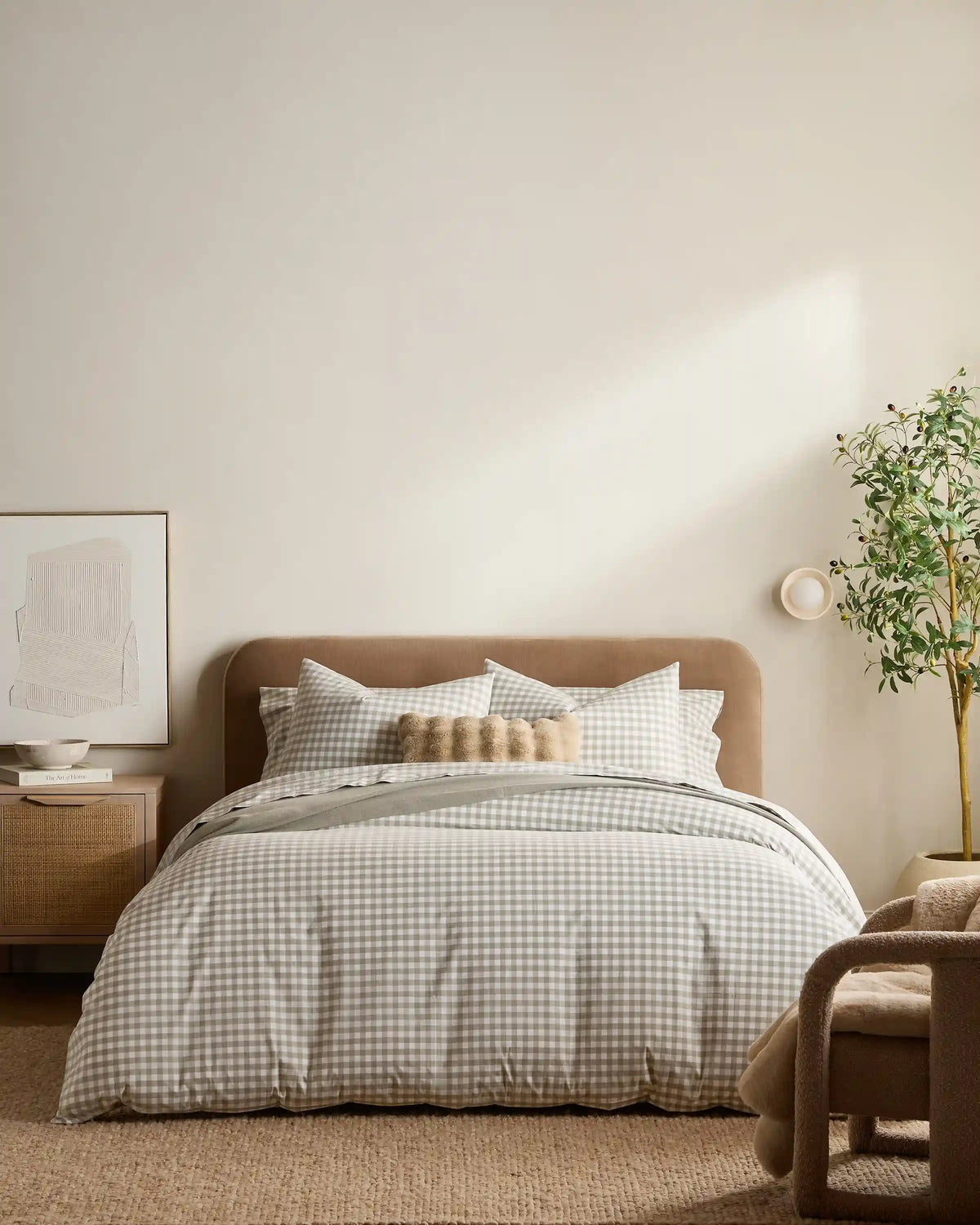 Organic Crisp Percale Sham Set