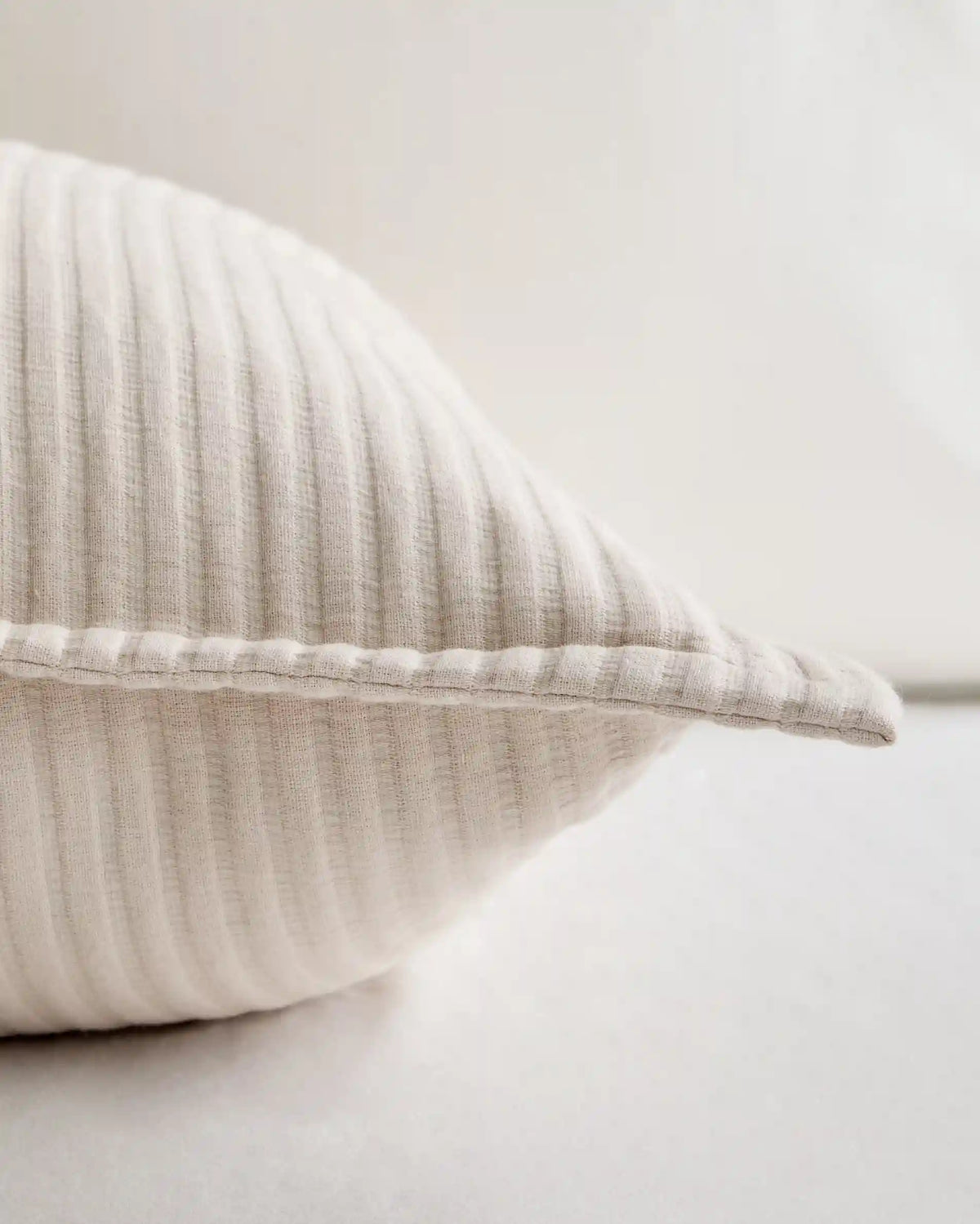 Organic Cotton Matelasse Euro Sham
