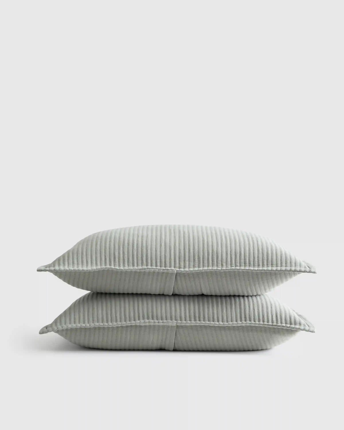 Organic Cotton Matelasse Sham Set
